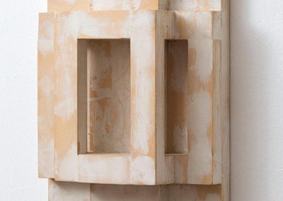 Senza Titolo (Legni), 1992, 22x32x6 cm, multistrato di legno e stucco. (foto Giorgio Benni)