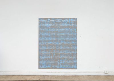 Pitture, 2017, 192x144 cm, olio su tela