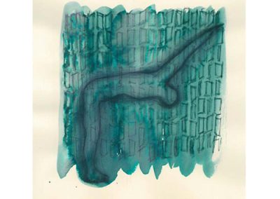 Sem/Senza, 2009, 21x29 cm, inchiostro e acquerello su carta Canson